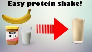 Make a protein shake without protein powder Simple [upl. by Hillhouse625]