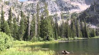 Beautiful Snowslide Lake in Idaho [upl. by Eiramnwad]