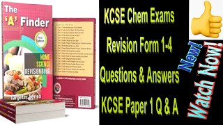 KCSE Chemistry Prediction Paper 1amp250 MarksFull Paper Exam Paper 1amp2 Chem  Rev Chemistry 2024 [upl. by Etra]