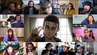 Attack on Titan Final Season Episode 13 Reaction Mashup Reupload [upl. by Greggs]