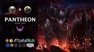 Pantheon Top vs Illaoi  EUW Master Patch 144 [upl. by Nyrem]