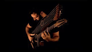 quotHarpborough Fairquot 21 string harp guitar played by Javier Rubio Carballo🔥 Scarborough Fair arr [upl. by Stephan679]