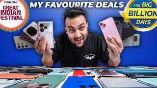 My Final List of Phone DEALS in Amazon and Flipkart Sales 2024 [upl. by Hintze]