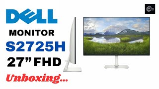 DELL MONITOR 27quot S2725H FHD 1920x1080  unboxing [upl. by Hyrup]