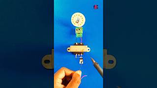 make a Mini inverter circuit shotrs short diy ytshorts [upl. by Amitarp]