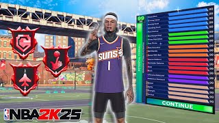 This quot3ampD WINGquot is The PERFECT LockDown in NBA 2K25 BEST BUILD in NBA 2K25 [upl. by Yelad]