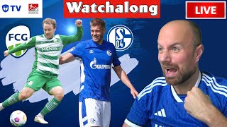 FC Gütersloh vs FC Schalke 04 Watchalong [upl. by Ahtebat]