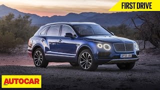 Bentley Bentayga  First Drive  Autocar India [upl. by Loren]