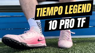 Nikes Best Turf Boots Nike Tiempo Legend 10 Pro TF  FULL REVIEW [upl. by Nalahs]