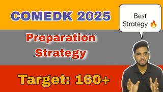 The best preparation strategy for COMEDK 2025 Target 160 Key points Ash Academy JEE [upl. by Ahtnama]