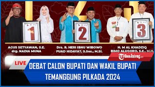 🔴 LIVE DEBAT CALON BUPATI DAN WAKIL BUPATI TEMANGGUNG PILKADA 2024 [upl. by Parsaye]