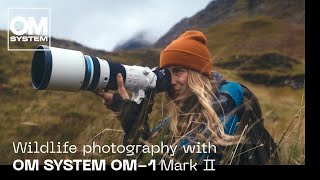 Wildlife photographer Brooke Bartleson and the new OM SYSTEM OM1 Mark II [upl. by Nymsaj]