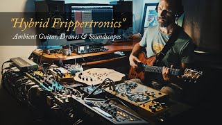 Ambient Guitar Instructional “Hybrid Frippertronics” Meditative Soundscape with a Tape Recorder [upl. by Ullund377]