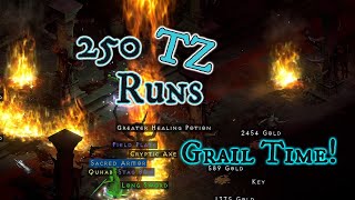 250 TZ Runs INSANE Luck in Diablo 2 Resurrected [upl. by Nerha]