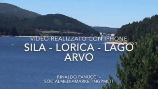 Sila  Lorica  Lago Arvo Video realizzato con iPhone [upl. by West883]