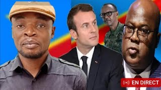 EYINDI NA FRANCE EMMANUEL MACRON ÉVITE LA RDC FALLY IPUPA DANS [upl. by Kiele]