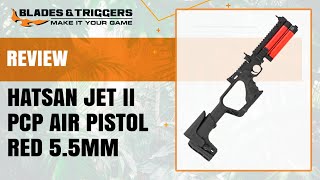 New Air Pistol HATSAN Jet 1 amp 2 Review [upl. by Eizle]