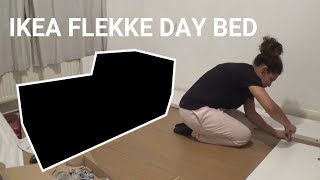 IKEA FLEKKE DAYBED with 2 drawers  How to assemble it  DIY [upl. by Hinman980]