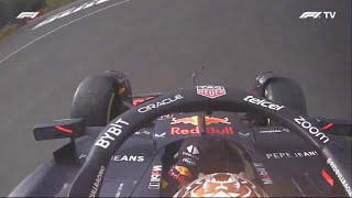 Lewis Hamilton vs Max Verstappen CRASH Onboard [upl. by Assirroc]