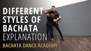 Different Styles of Bachata  SensualDominicanUrban  Demetrio amp Nicole  Bachata Dance Academy [upl. by Danie]