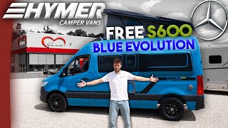 🆕 Premiere Der Hymer Free S 600 Blue Evolution  Camper Van Mercedes Sprinter  Editionsmodell 2023 [upl. by Annabel]