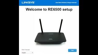 How to Setup Linksys RE 6500 Range Extender l Dual Band [upl. by Adnilg834]