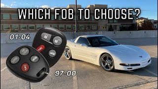 How to Program a Key Fob for a C5 Corvette  Which Key Fob Do I Need 19972000 vs 20012004 [upl. by Keviv]