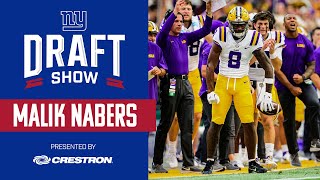 Giants Draft Malik Nabers INSTANT REACTION  New York Giants [upl. by Halil]