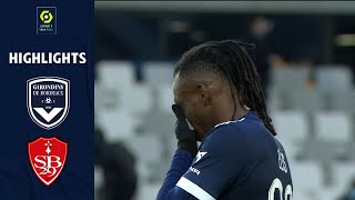 FC GIRONDINS DE BORDEAUX  STADE BRESTOIS 29 1  2  Highlights  GdB  SB29  20212022 [upl. by Annahsirhc]