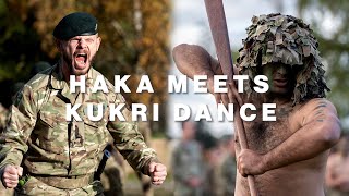 NZDF Haka meets Gurkari Kukri Dance  New Zealand Army [upl. by Ekaj]