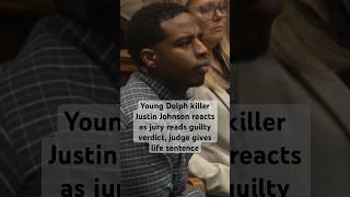 Young Dolph killer reacts as he is read a guilty verdict and life sentence shorts youngdolph [upl. by Jeni]