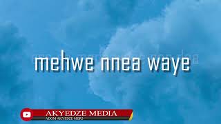 MEDA WASE lyrics by kofi Karikari treandkofikarikariAkyedzemedia233555591336 [upl. by Earezed]