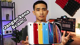 Tips beli Iphone secondhand  Jangan kena tipu [upl. by Dranrev]