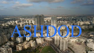 Israel 4k video Ashdod Drone shots of the best city in Israel [upl. by Octavia]