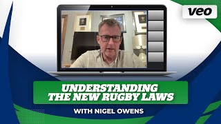 Understanding the New Rugby Laws with Nigel Owens [upl. by Noletta]