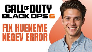 How To Fix Black Ops 6 Hueneme Negev Error 2024 [upl. by Nisa]