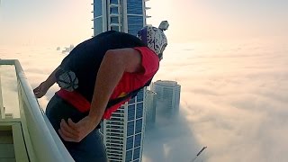 BASE jump into Downtown  Tall Building [upl. by Avaria877]