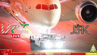 🔴LIVE JFK AIRPORT ACTION  John F Kennedy International  Live Plane Spotting [upl. by Ralyat727]