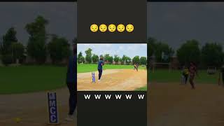 1 over ma 6 wide kiy he 😔 cricketlover cricket viralvideo viralshorts shorts sports newvideo [upl. by Garibold]