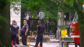 Suspicious package puts White House on lockdown [upl. by Ycul481]