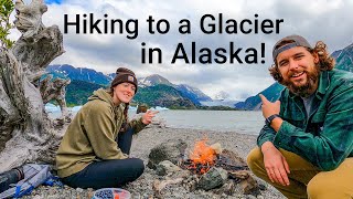 Hiking to a Glacier Lake in Alaska [upl. by Nahtanoj630]