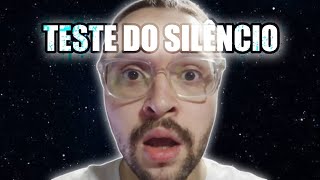 jean foi submetido ao teste do silêncio absoluto [upl. by Yasmar772]