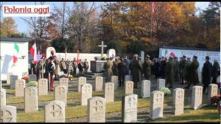 Cerimonia 2011  Cimitero Militare Italiano a Varsavia Bielany [upl. by Stoddart]