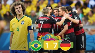 Brazil 17 Germany  The Shocking 2014 World Cup Semifinal [upl. by Enaht]