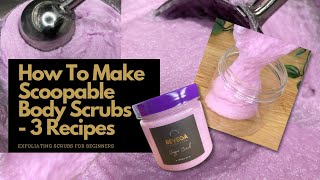 How to make Body Scrub  For Beginners [upl. by Lipscomb293]