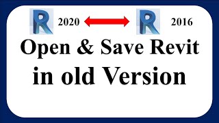 How to convert Revit file to older version and Exporting Revit to PDF [upl. by Ashlin]