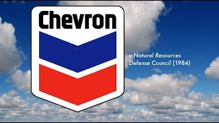 16 Chevron Doctrine I [upl. by Vardon167]