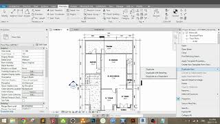 TUTORIAL REVIT  DUPLICATE VIEW VIEW TEMPLATE PROJECT PARAMETER PART 1 [upl. by Jessica326]