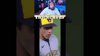 Yelich season over Brewers cursed thisismycrew mlb injury yelich se  thickchedr on Twitch [upl. by Mailli]