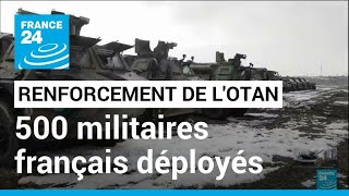 Guerre en Ukraine  les militaires français déployés sur la base militaire de l’Otan en Roumanie [upl. by Aihsiyt]